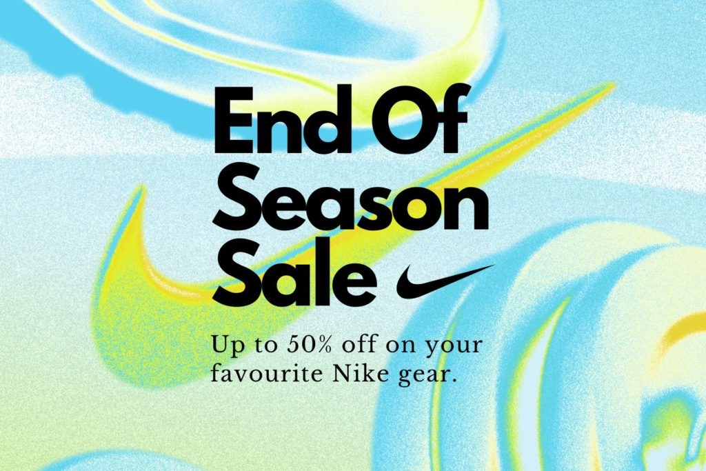 Nike kommt mit großem End of Season Sale