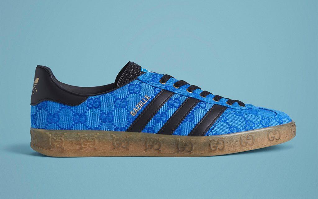 adidas gucci gazelle blau