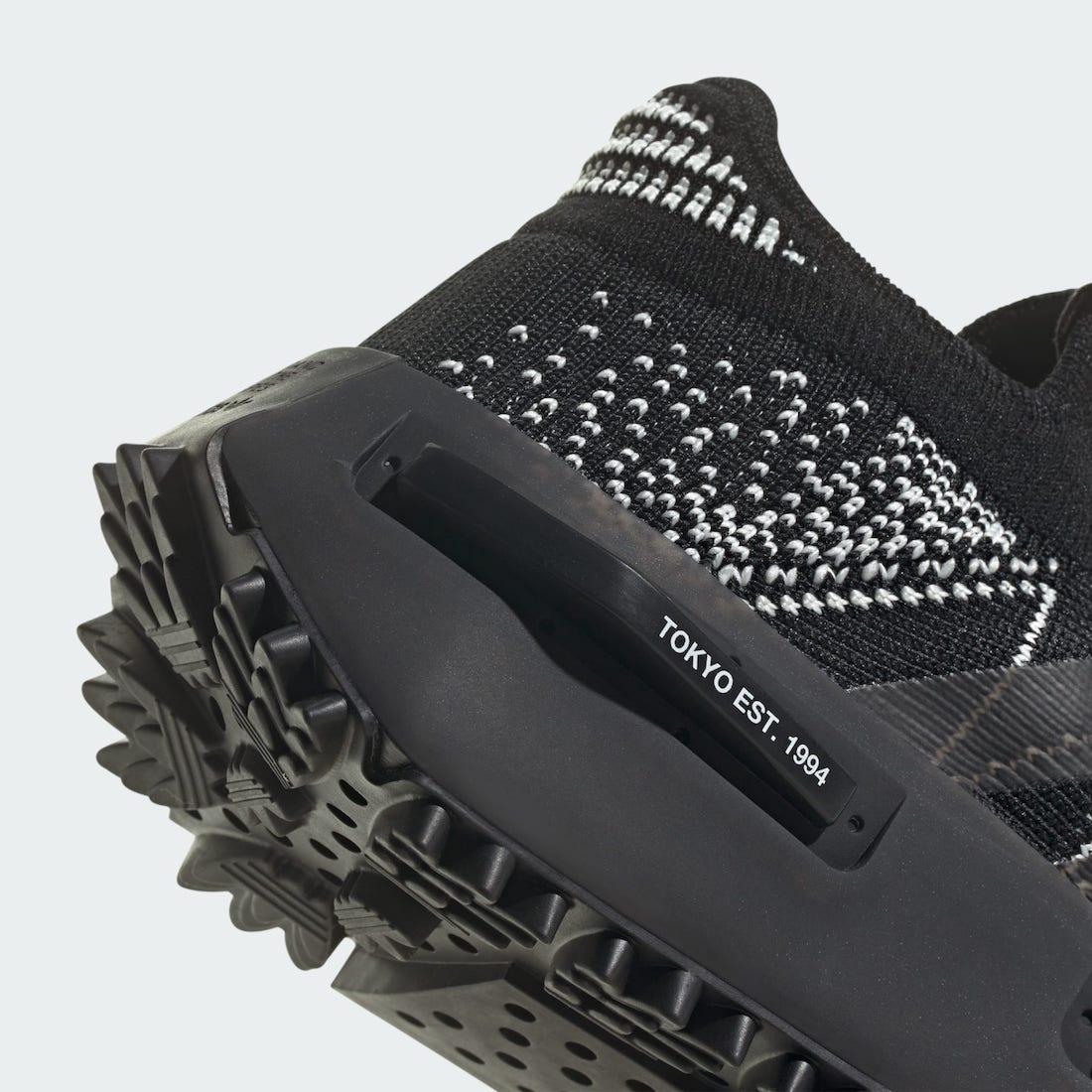 NEIGHBORHOOD x adidas NMD_S1 Knit 'Core Black' Details