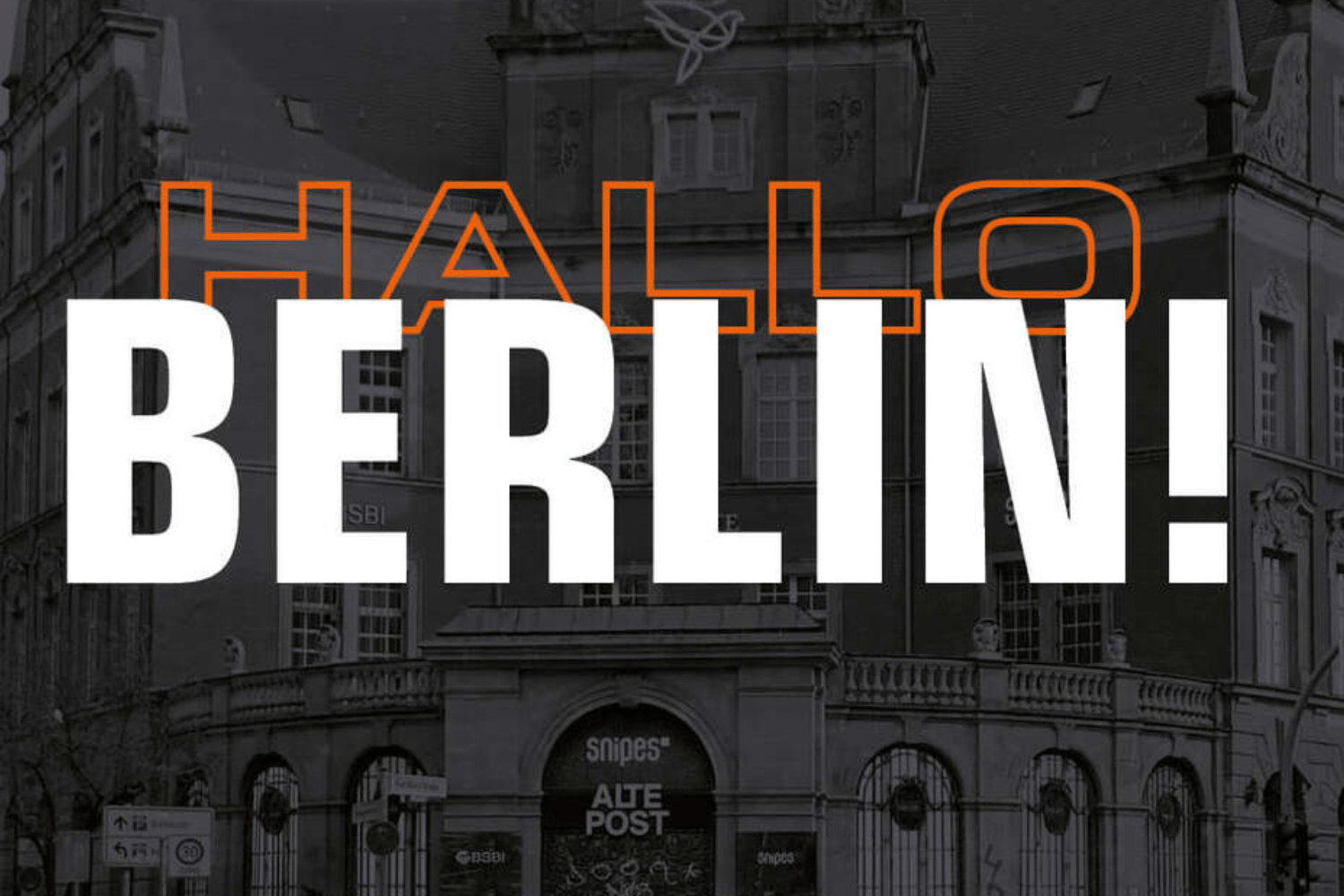 Großes Snipes Opening in Berlin