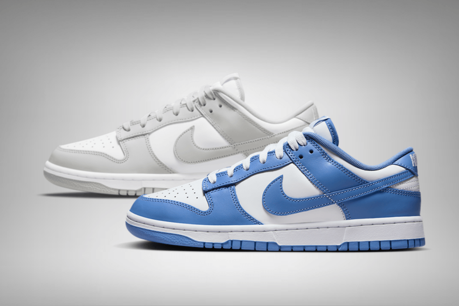 Release Reminder: Nike Dunk Low 'Grey Fog' &#038; 'Polar Blue'