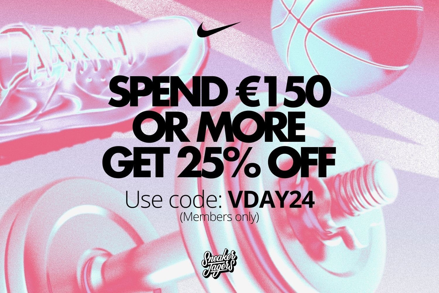 Nike bietet bis zu 25% im Valentine's Sale + ein Giveaway mit Sneakerjagers