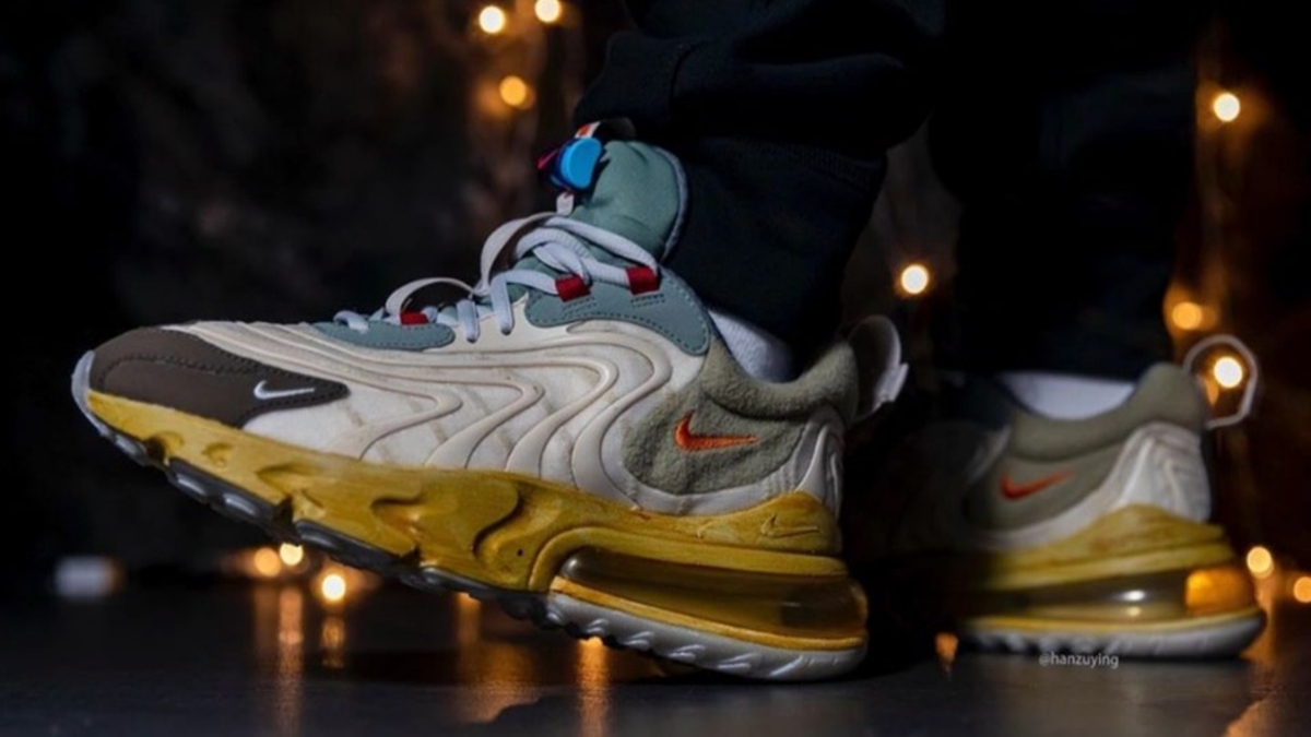 Travis Scott x Nike Air Max 270 React 'Cactus Trails' comes in May