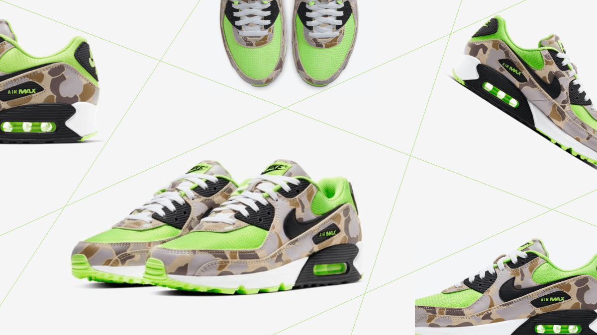SPECIAL: Air Max 90 'Ghost Green' DUCK CAMO