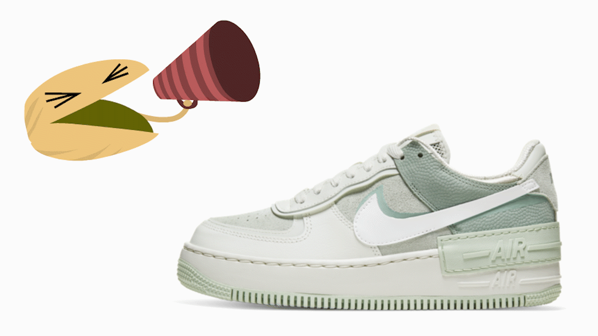 When will the Nike Air Force 1 Shadow 'Pistachio Frost' finally arrive?