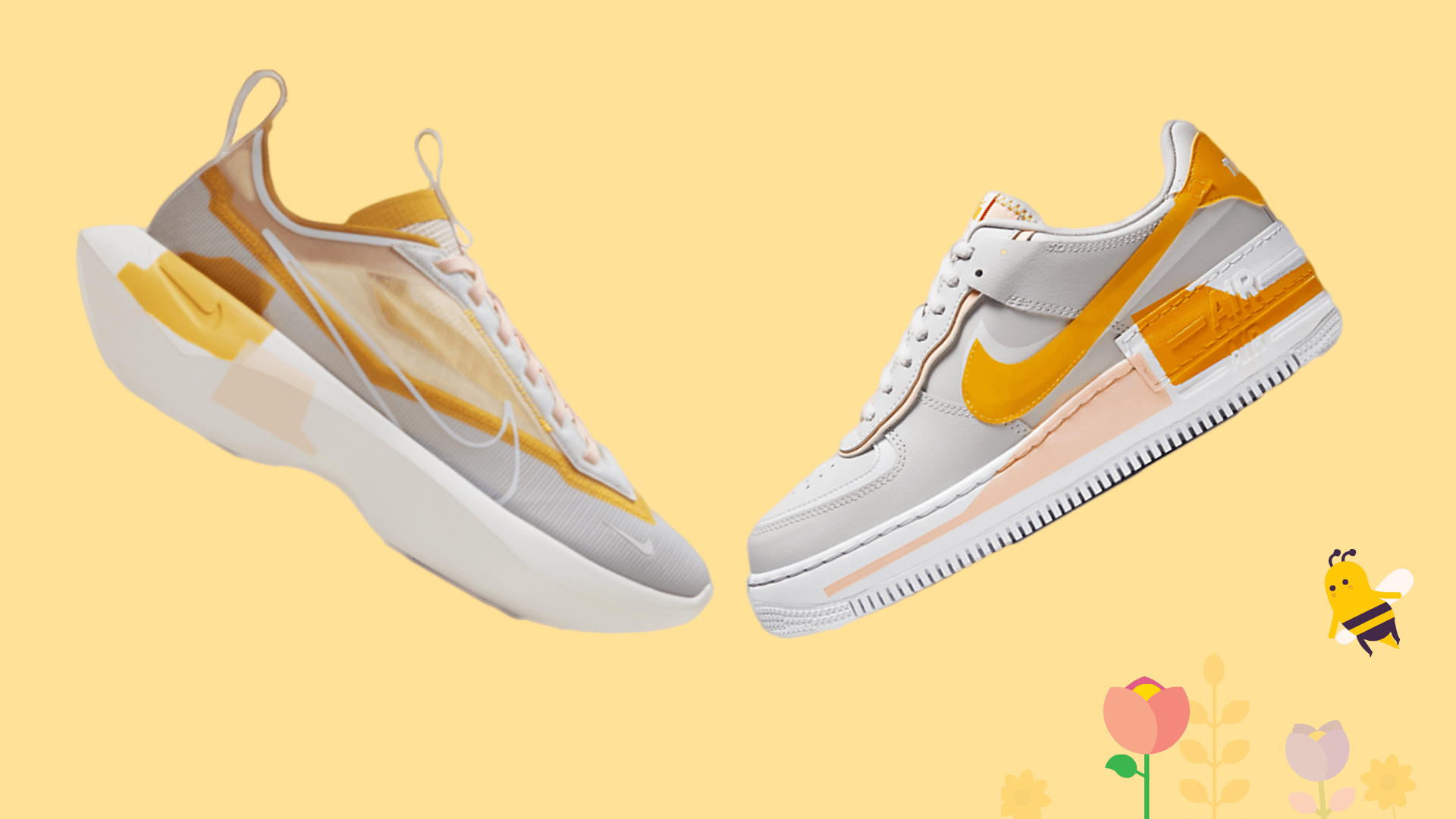 2 Sneakers, 1 Colorway - the Nike Pollen Rise models