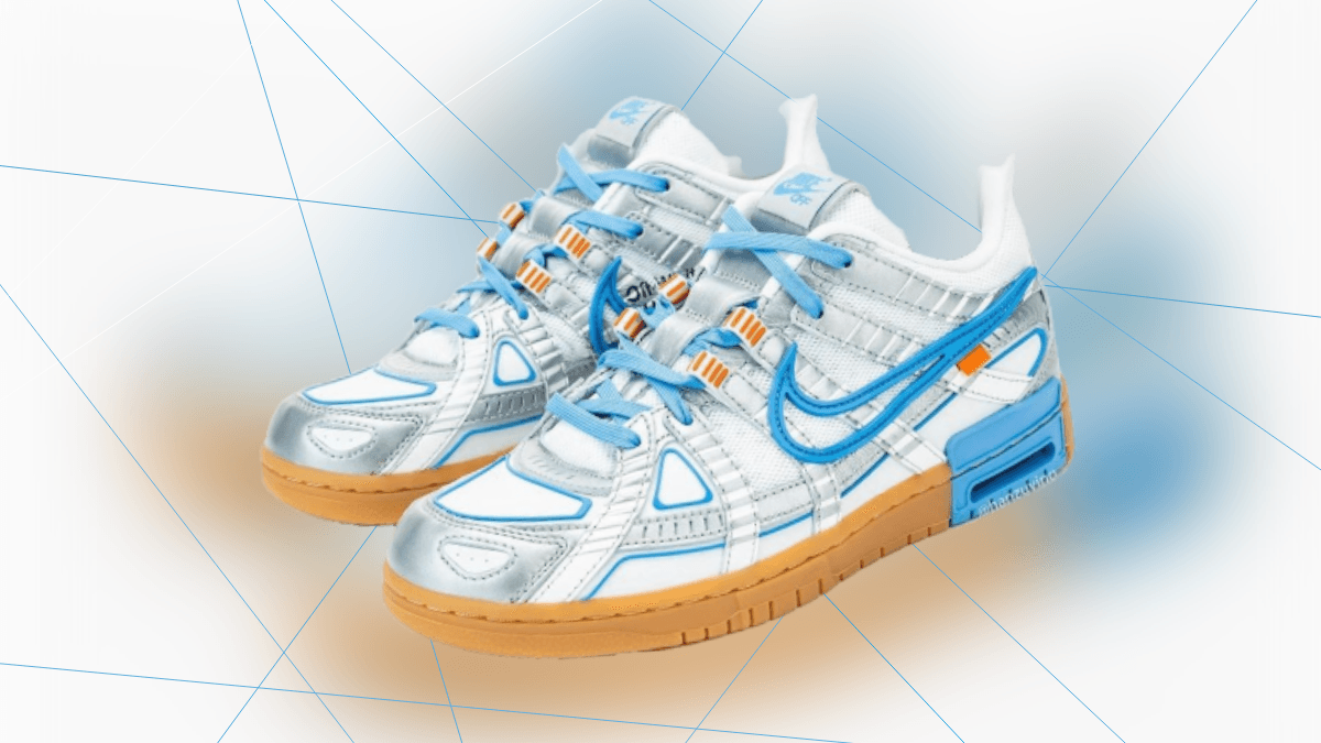 The new Off-White x Nike Rubber Dunk 'University Blue'