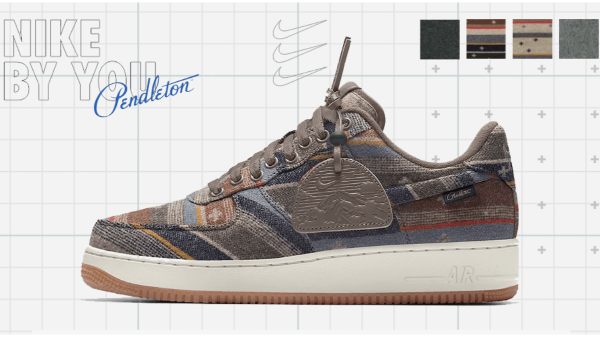 The popular Pendleton options at Nike By You are back!