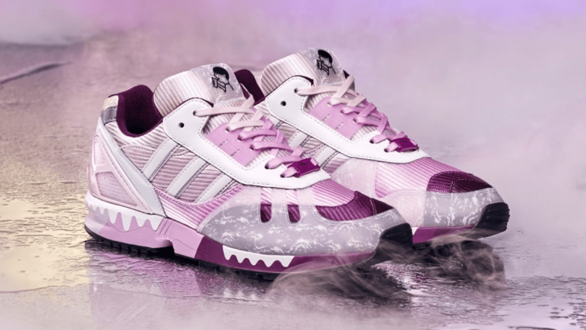 'H' for Hey Tea X adidas ZX 7000 'Pink