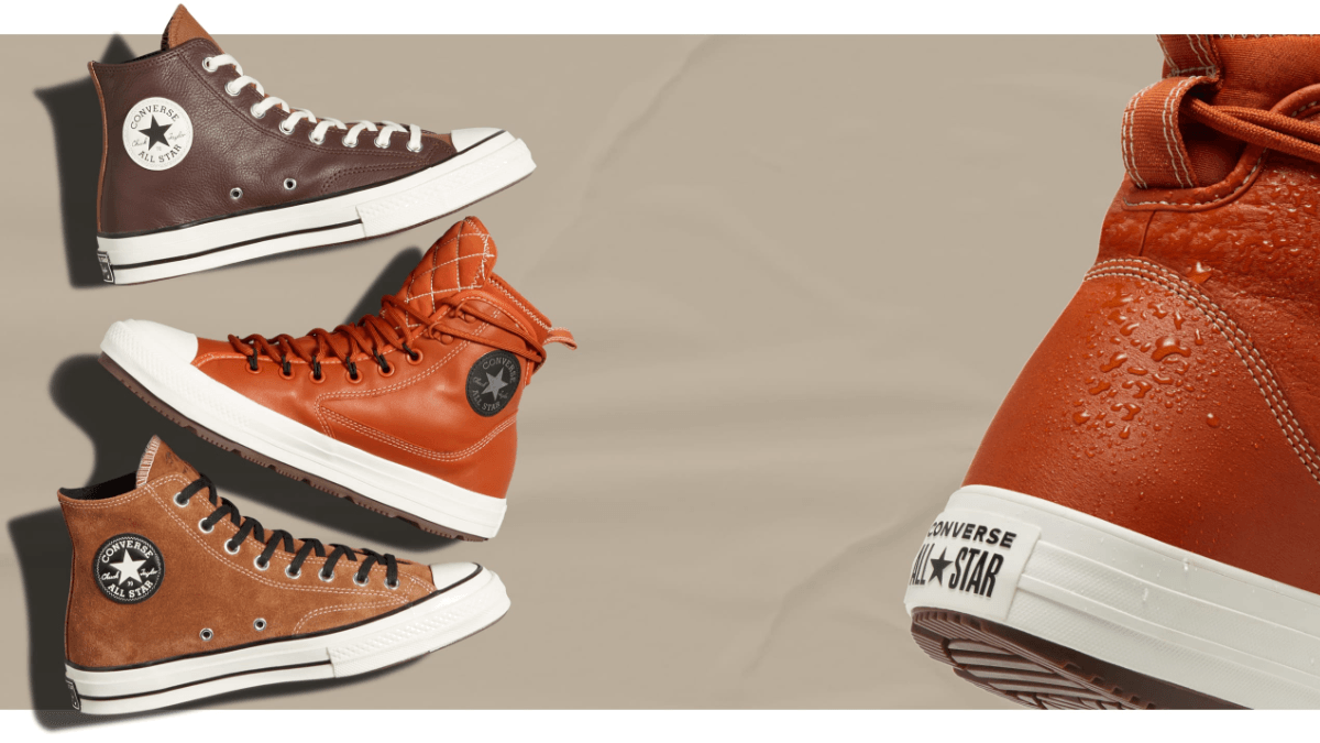 Ready for the sneakers trend autumn with the new Converse collection