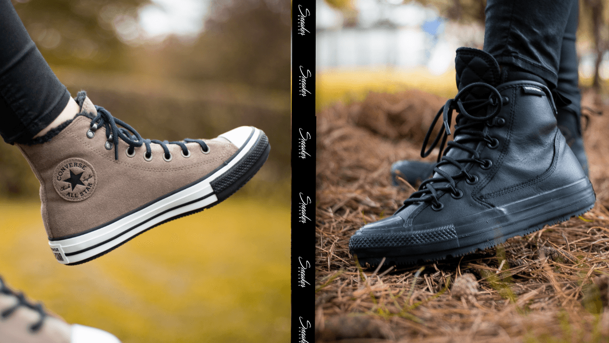 Converse sneakers in autumn: Gore-Tex, waterproof, warm? That's really how they are