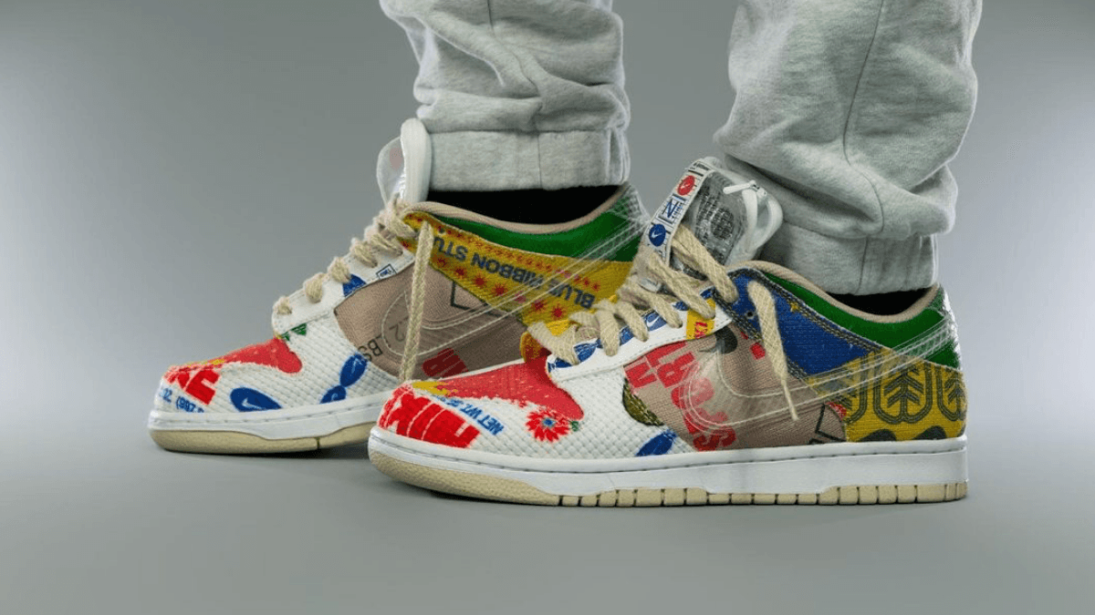 The Nike Dunk Low 'Thank You For Caring' gets very wild
