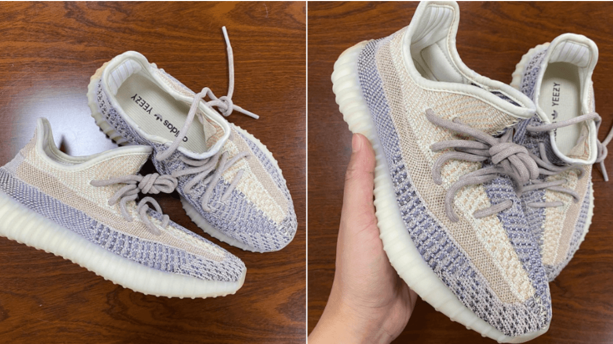 The adidas Yeezy Boost 350 V2 'Ash Pearl' comes out in 2021