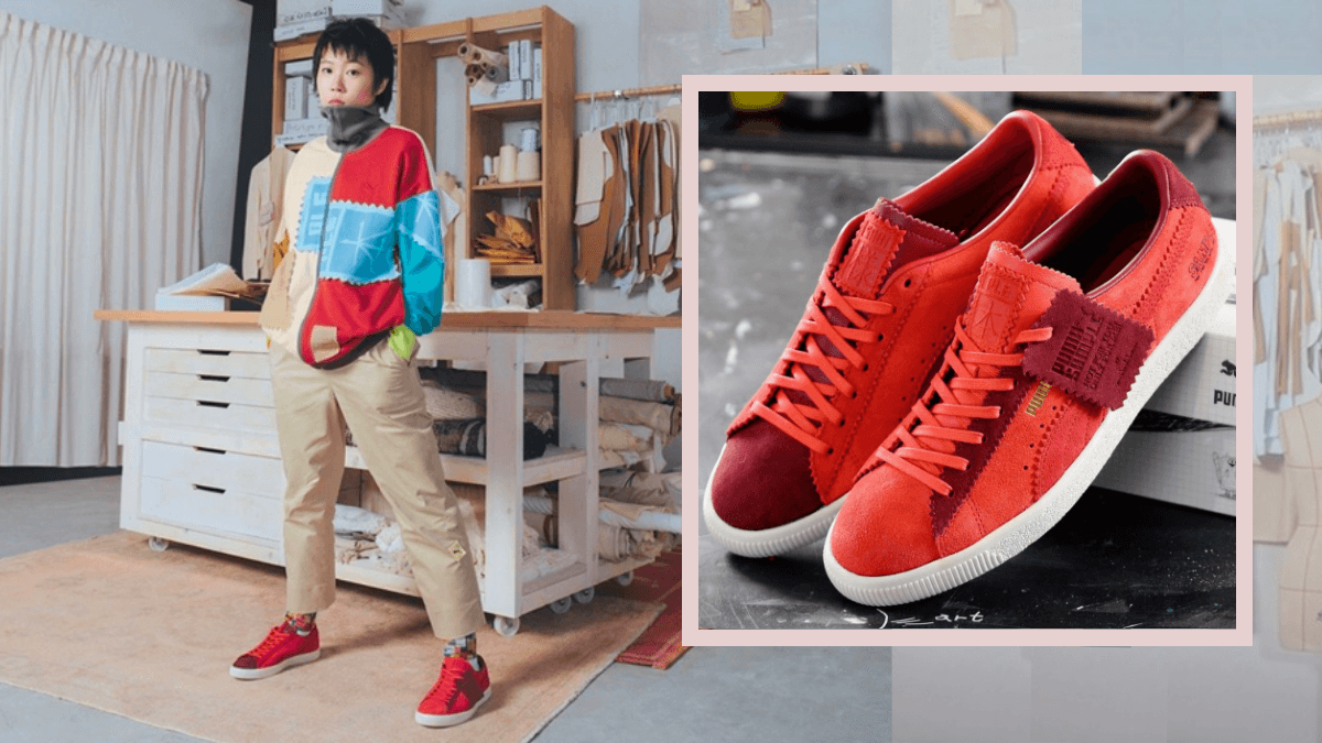 Michael Lau gives his creativity free rein at the PUMA Suede