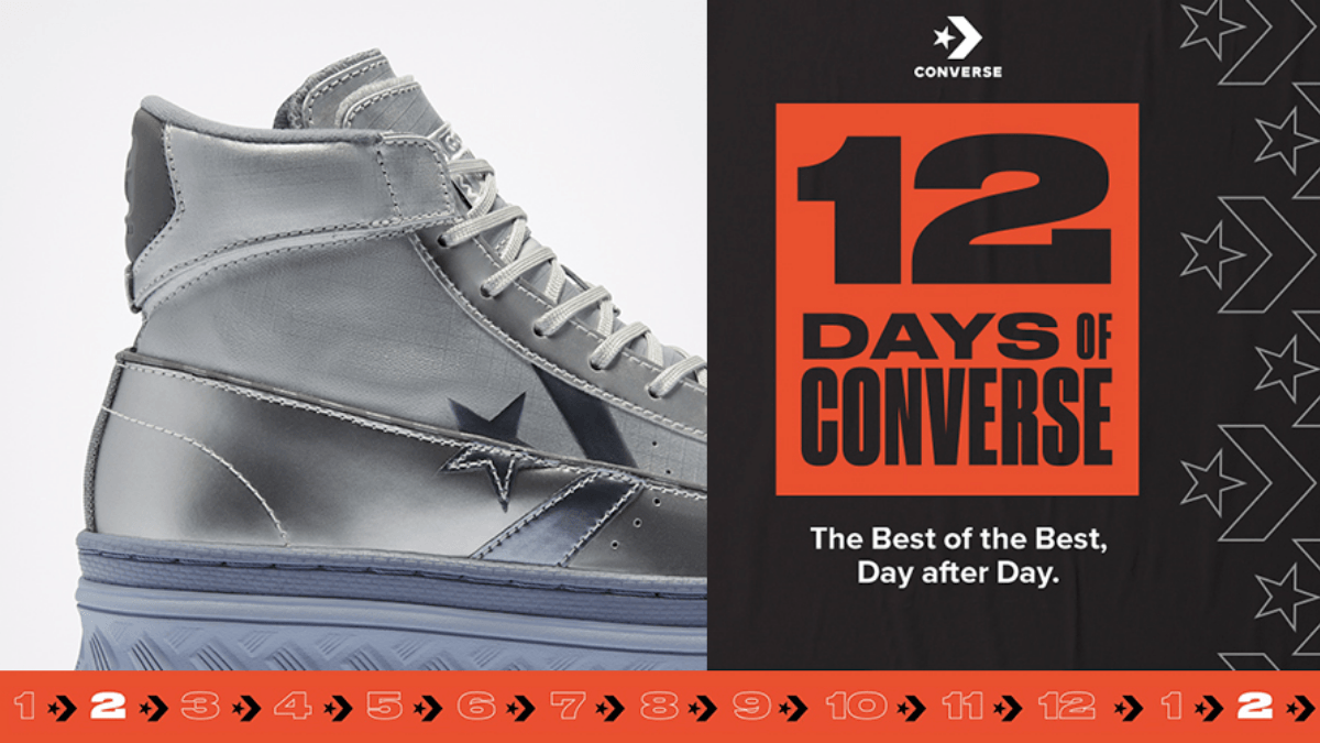 The 12 Days of Converse have begun!