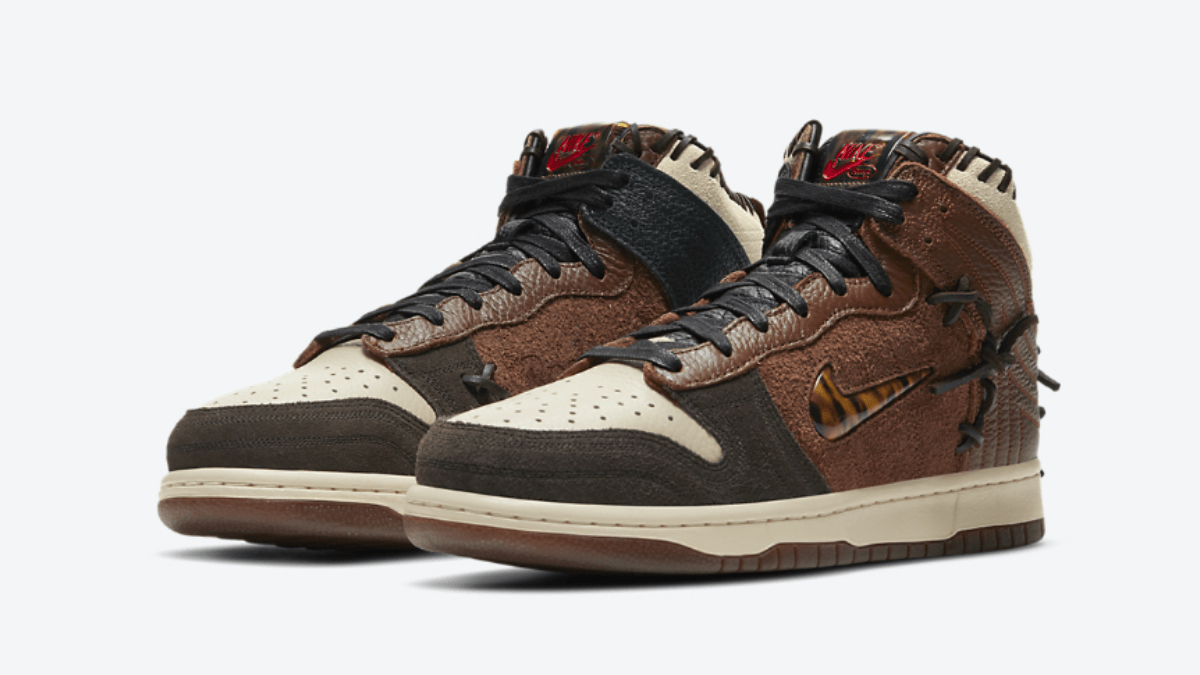 Official images of the Bodega x Nike Dunk High