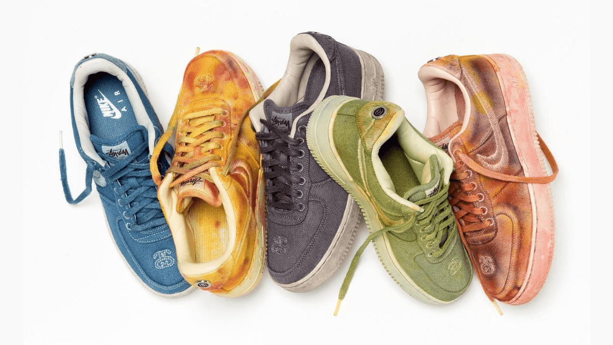 Stüssy x Nike Hand Dyed Air Force 1 - here's how to get the limited edition AF1
