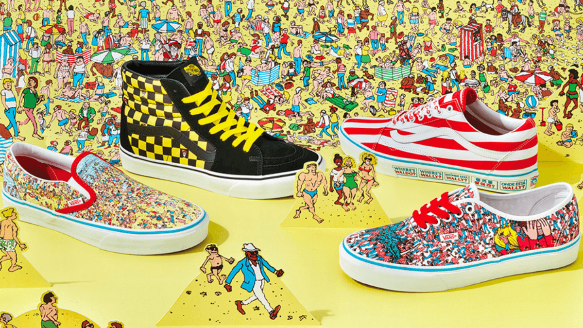 Now available! Where's Waldo x Vans