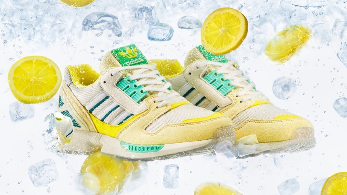 The adidas ZX 8000 'Frozen Lemonade' gets you ready for summer