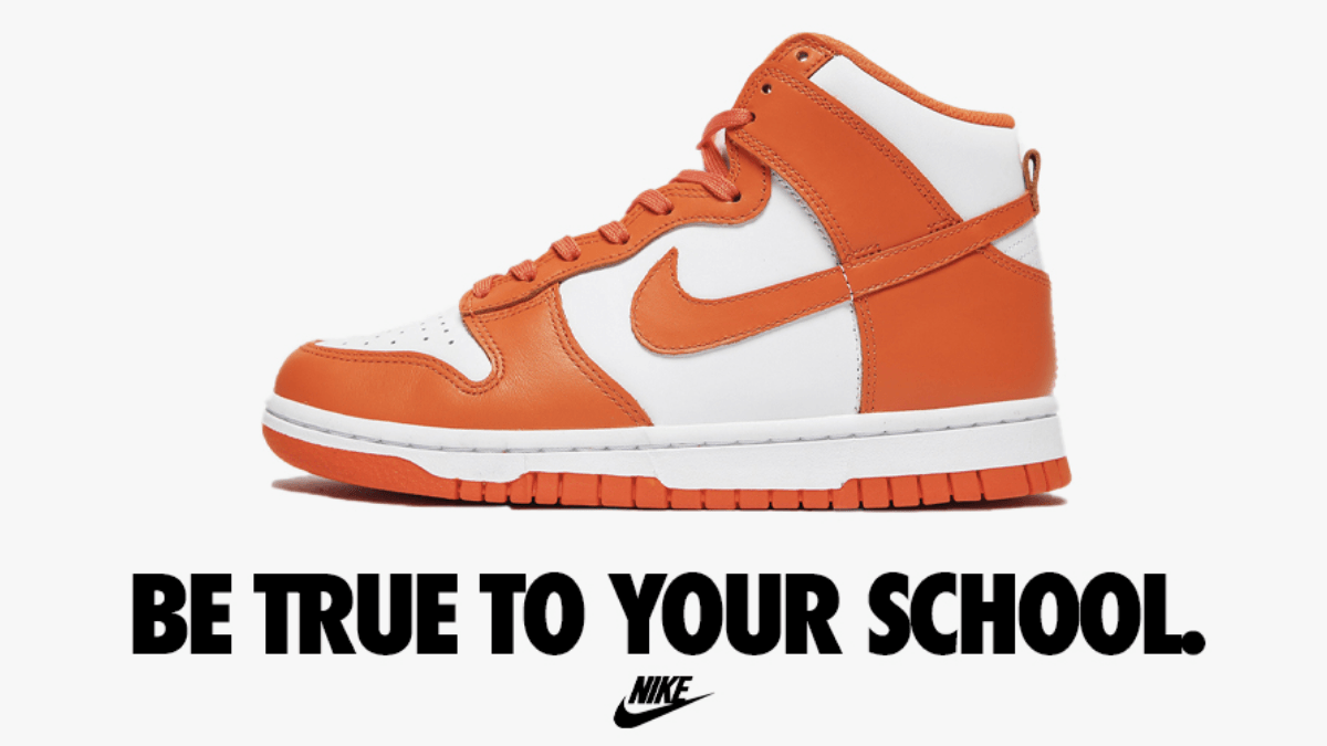 Nike Dunk High 'Syracuse' has a release date