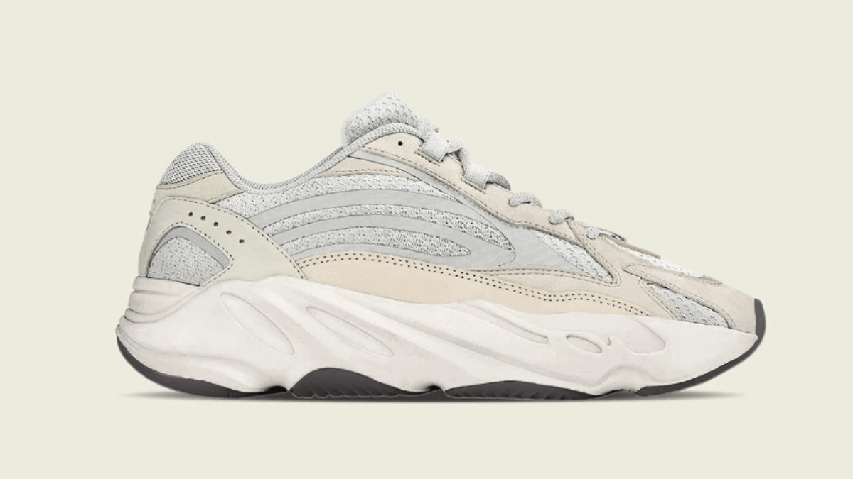 The Yeezy Boost 700 V2 comes in a 'Cream' colorway