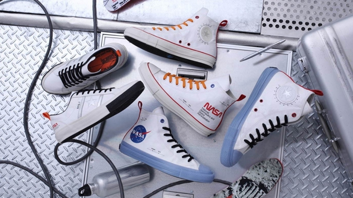 NASA x Converse collaborate on 3 sneakers