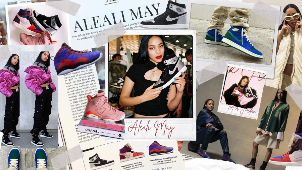 Aleali May x Jordan: 4 Creative Collabs