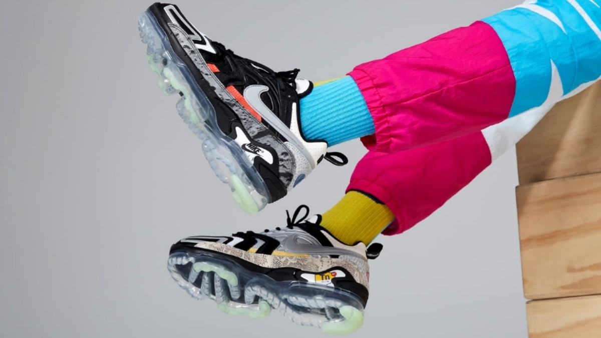 Nike Air VaporMax EVO NRG 'What The': 7 Icons in 2 Shoes