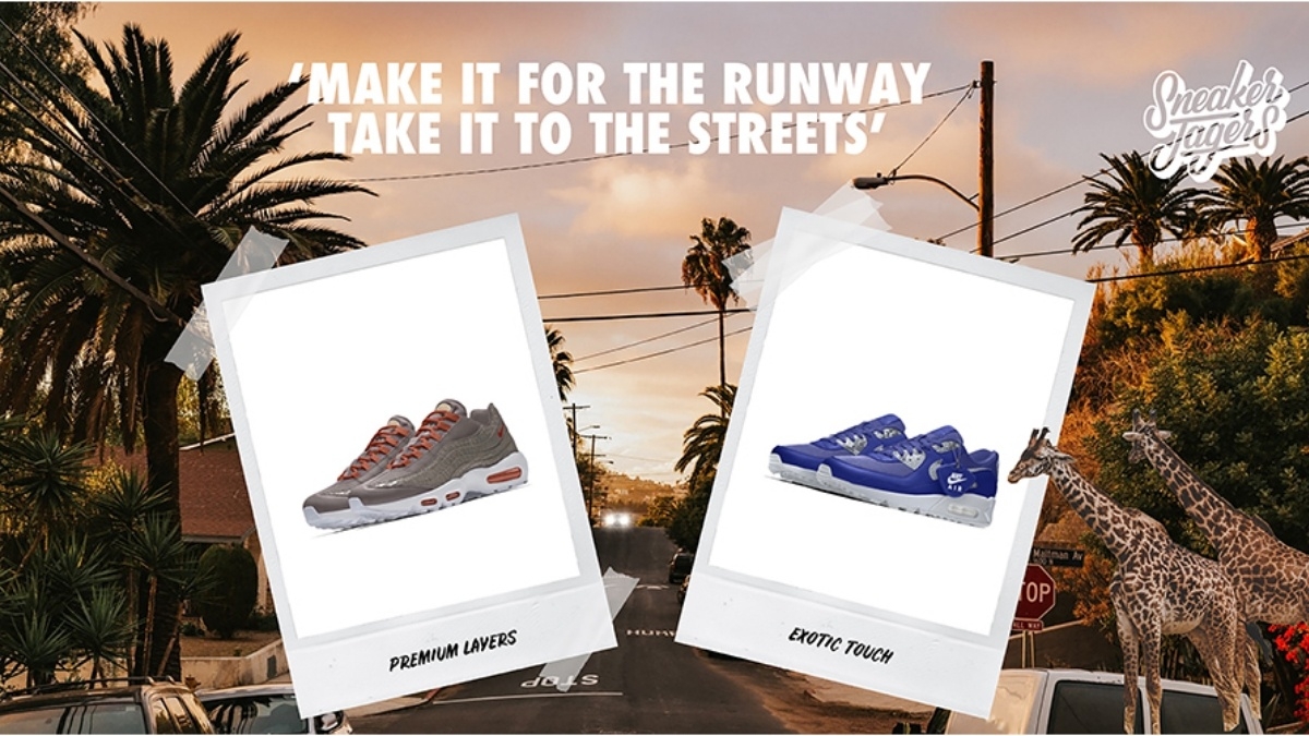 Personalise your Nike Air Max 90 and 95 at Nike By You!