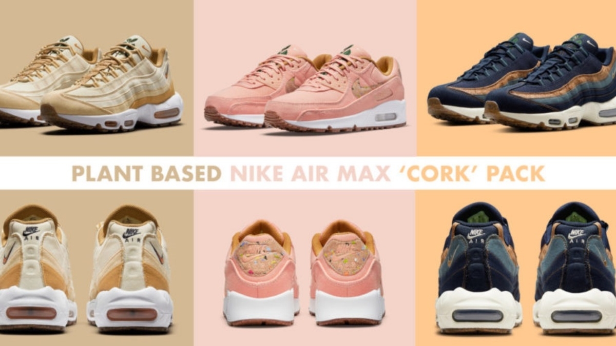 Who would have known that plant-based sneakers could be so hot. Check out the Nike Air Max Cork pack here!