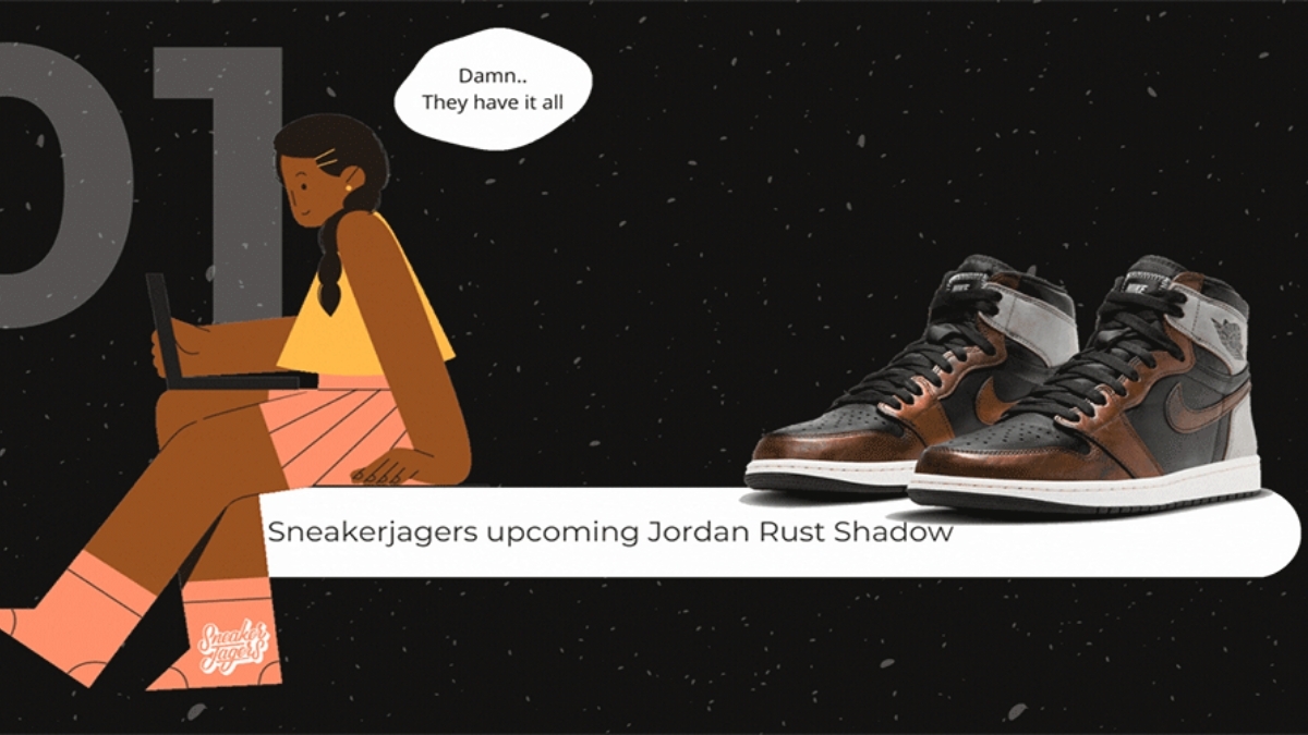 Damn! Check out the Nike Air Jordan 1 OG High Rust Shadow a.k.a Patina