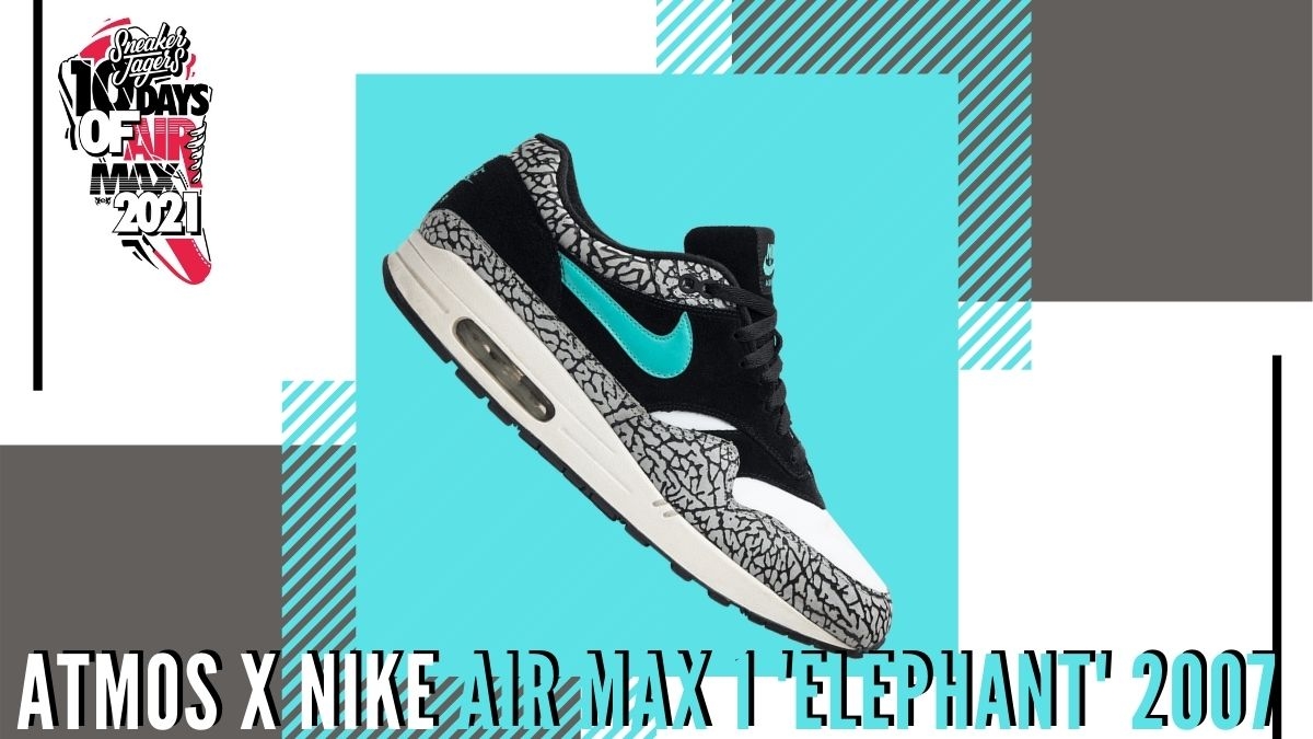 The atmos x Nike Air Max 1 'Elephant' Collab is simply unforgettable