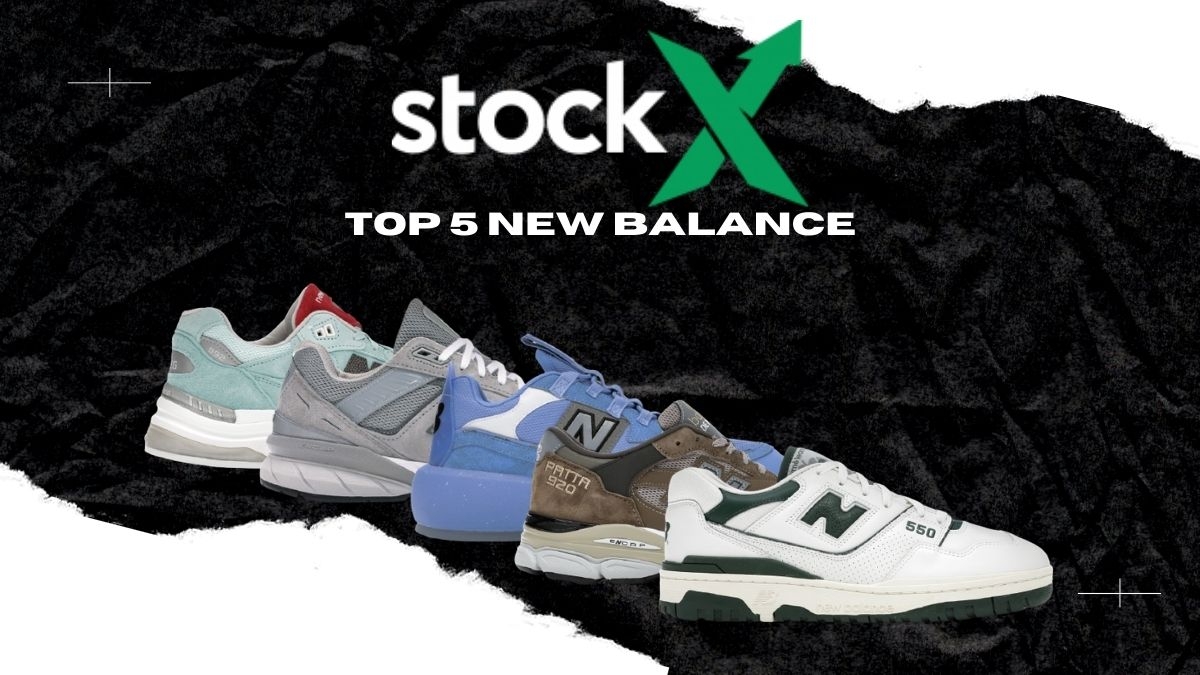 Get these top 5 hyped New Balance sneakers on StockX