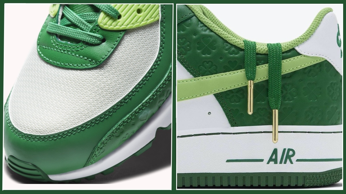 Lucky Charms 2021: Nike Air Max 90 and Nike Air Force 1 'St. Patrick's Day'