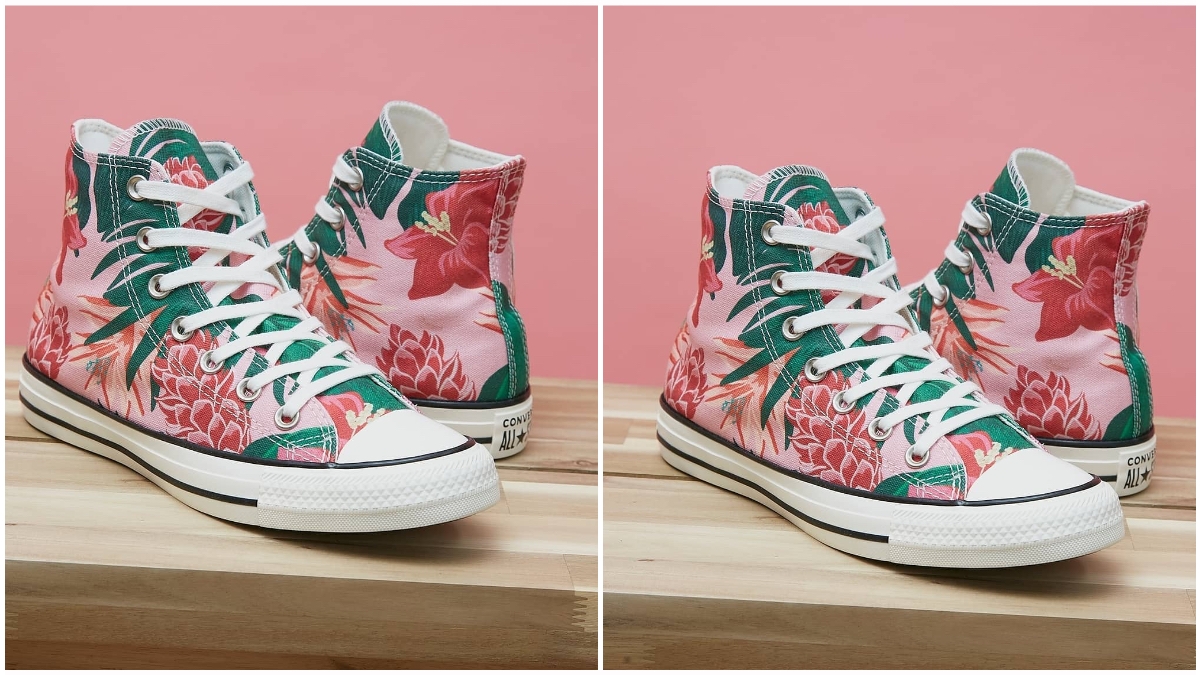 Mix your Prints and Drinks with Converse