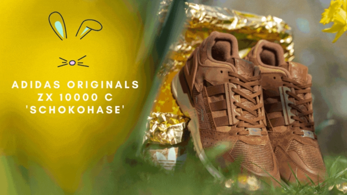 The adidas Originals ZX 10000 C 'Schokohase' is perfect for Easter