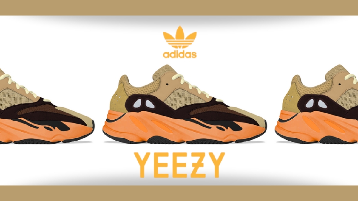 The Yeezy Boost 700 'Enflame Amber' drops in June 2021