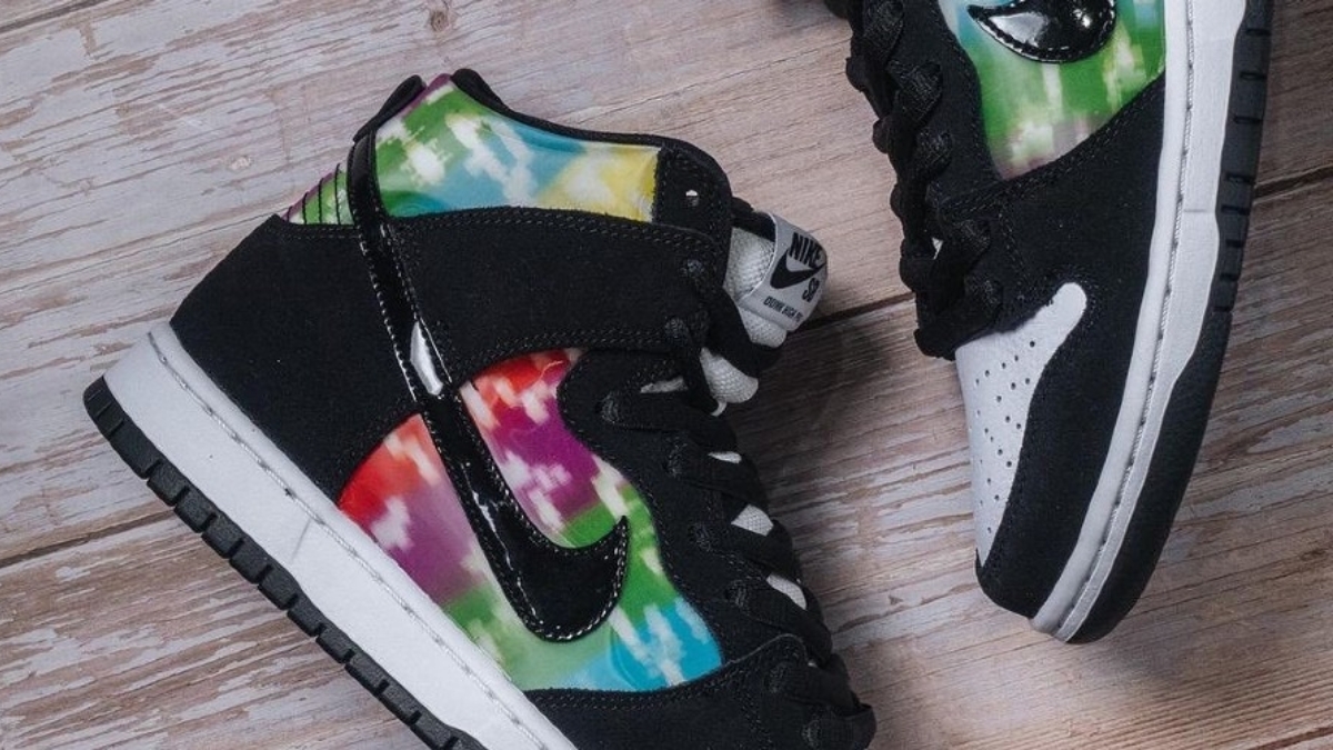 Nike SB gives the Dunk High a 'TV Signal' makeover