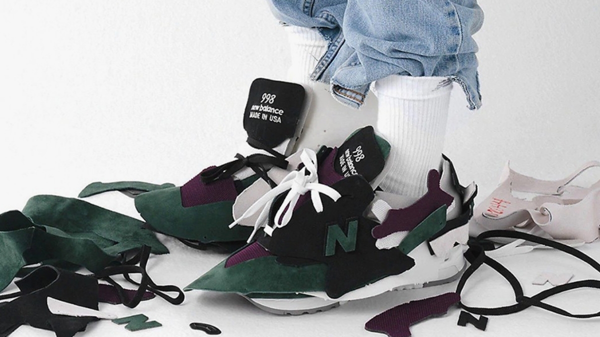 New Balance makes the 998 from leftover materials