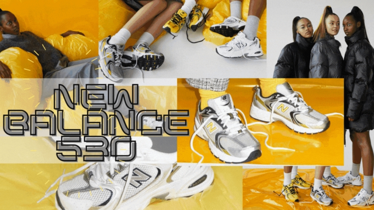 New Balance 530 👟 from running shoe to fashion trainer