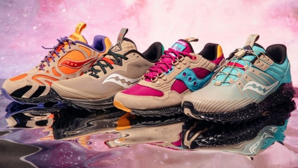 The upcoming Saucony Astrotrail Pack is inspired by astrology and nature