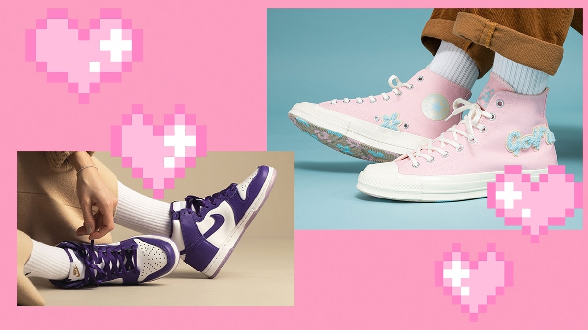 Rainbow Week - Our Purple and Pink Sneakers Top Picks
