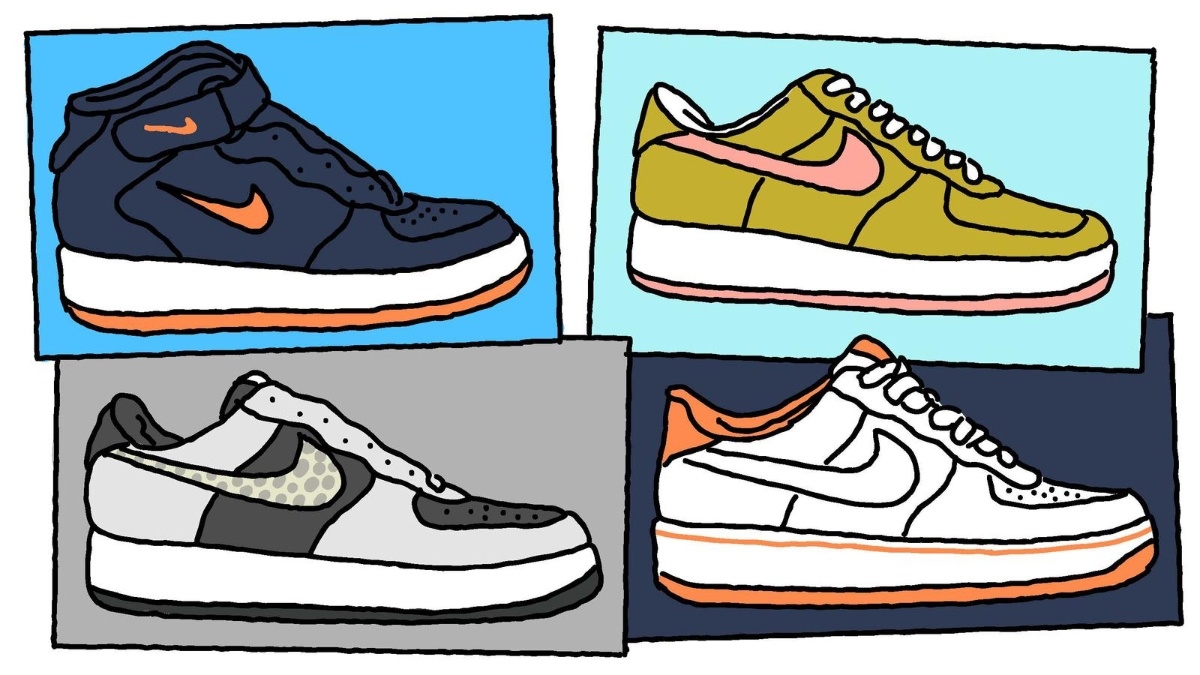 Freebie templates for your Custom Air Force 1