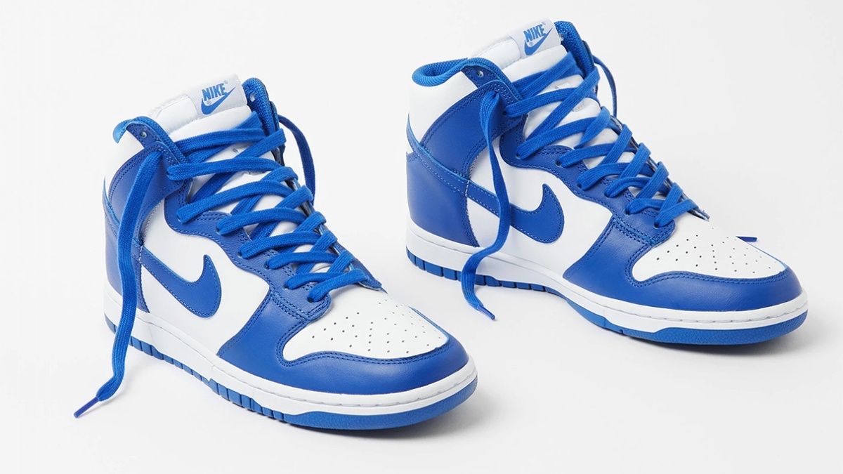 The Nike Dunk High 'Game Royal' is coming soon 🔥
