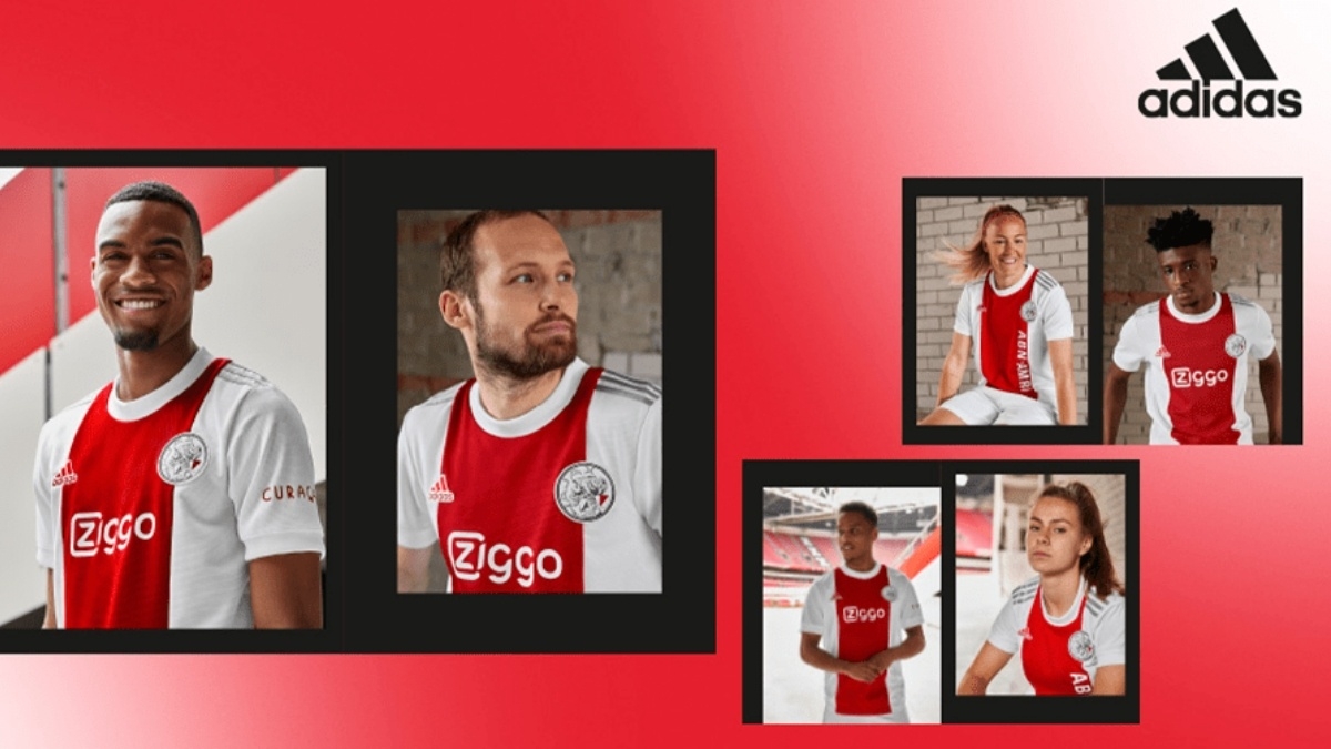 The new Ajax shirt is now available at adidas
