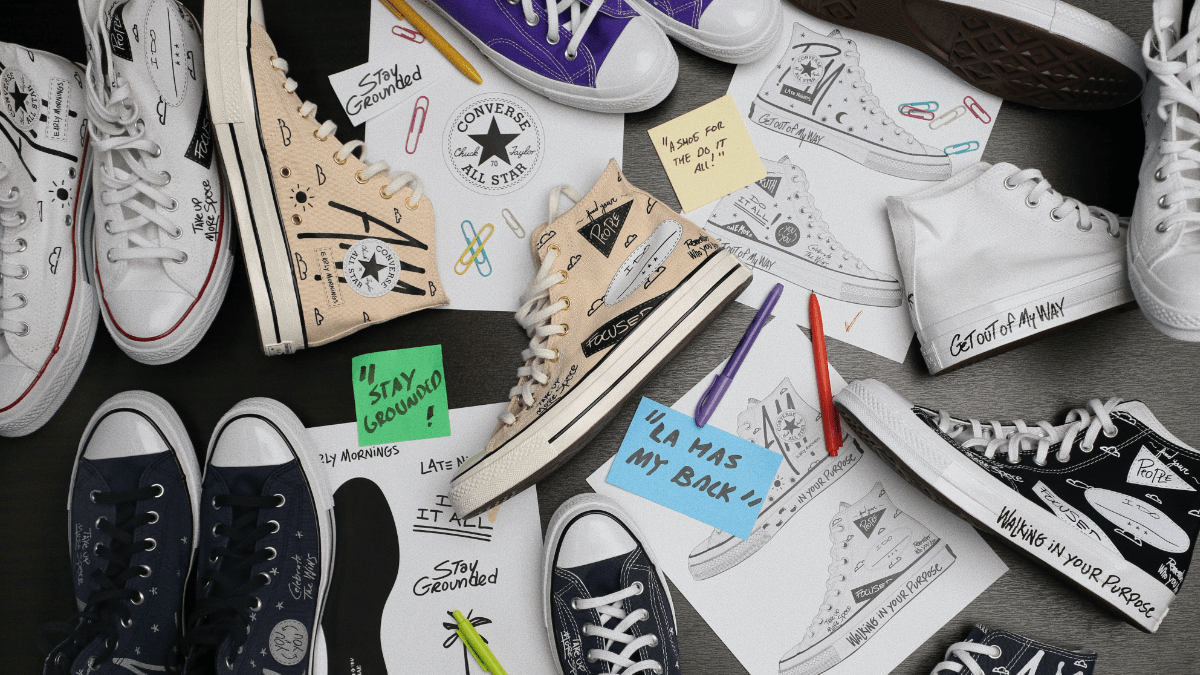Converse x Issa Rae by you 🎨 to inspire the next generation of creatives
