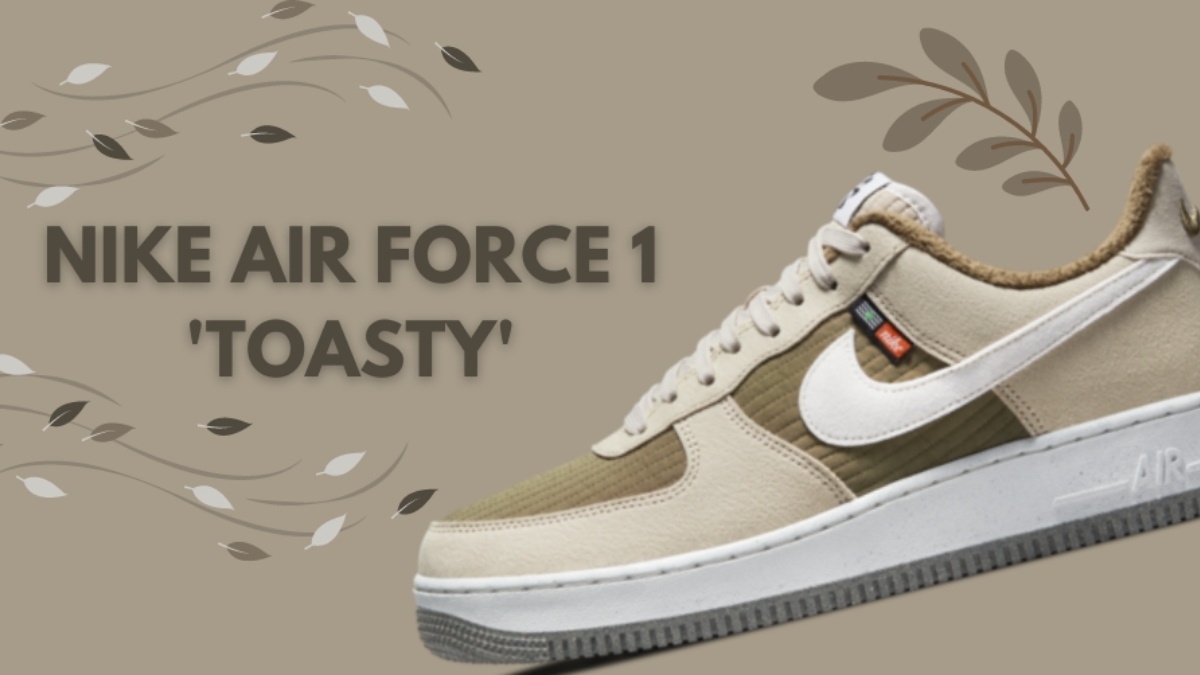 Images have surfaced of a second Nike Air Force 1 Low 'Toasty'