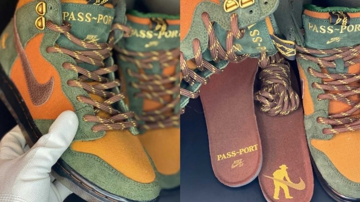 PASS~PORT and Nike SB collaborate on a Dunk High