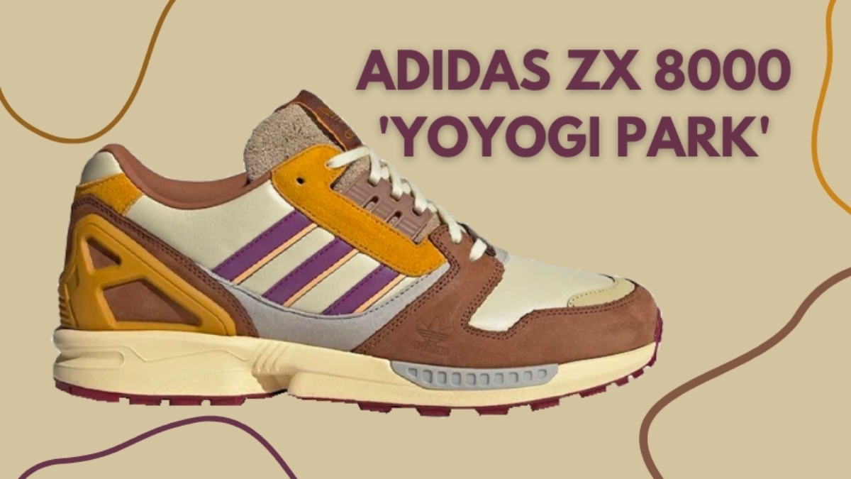 The adidas ZX 8000 'Yoyogi Park' is inspired by Tokyo