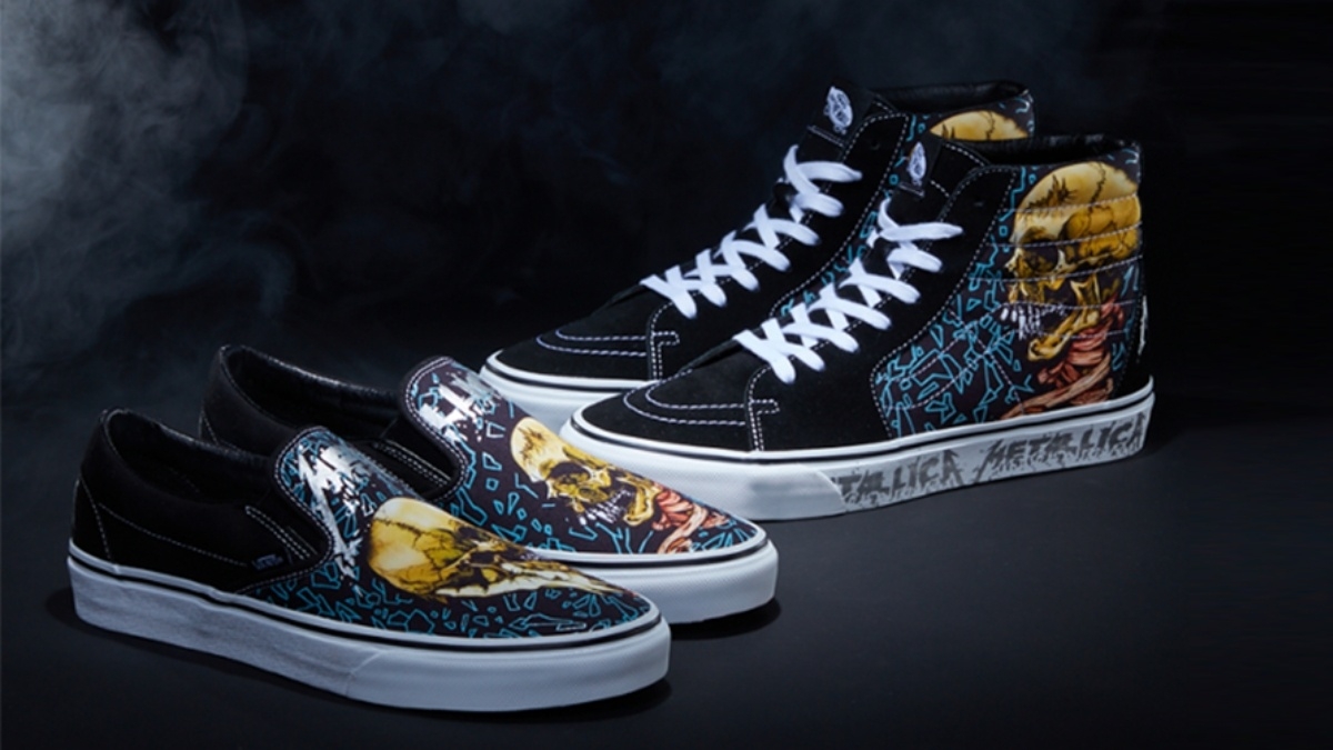 Vans and Metallica introduce new sneaker collection